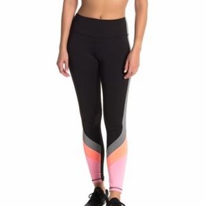 Bebe Sport Colorblock Leggings